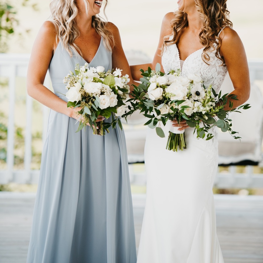 Grey Bridesmaid Dress